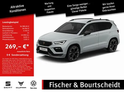 Cupra Cupra Ateca 2.0 TSI 4Drive SHZ NAVI AHK ACC FACEL. LED im Auto Abo von Null-Leasing
