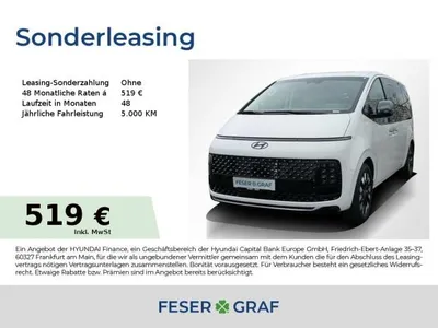 Hyundai Hyundai STARIA Staria SIGNATURE PANO LEDER LED NAVI CAM 360° im Leasing von LeasingMarkt.de