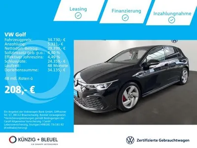 VW Volkswagen Golf GTD 2,0 TDI DSG *Nav*StHz*Matrix*Kam*Keyless im Auto Abo von LeasingMarkt.de