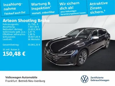VW Volkswagen Arteon Shooting Brake 2.0 TSI DSG Elegance Navi IQ.Light DAB+ FrontAssist im Auto Abo von LeasingMarkt.de