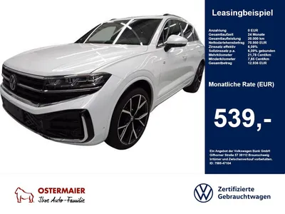 VW Volkswagen Touareg R-LINE FINAL EDITION 3.0TDI 286PS NP.125 im Leasing von Null-Leasing