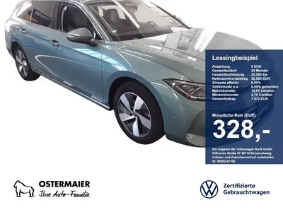 VW Volkswagen Passat Variant ELEGANCE 1.5eTSI 177PS DSG HYBRID im Leasing von Null-Leasing