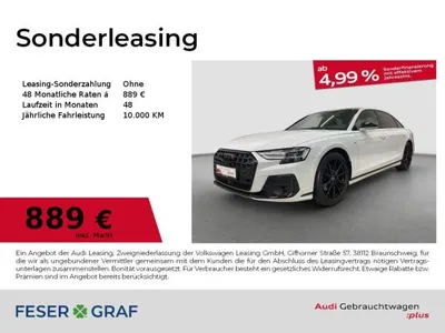 Audi Audi A8 Lang 50 TDI B&O HD Matrix 360° Stdhz. ACC im Leasing von LeasingMarkt.de