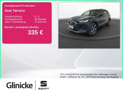 Seat Seat Tarraco 1.4 eHybrid Xperience LED LM 19" RFK ACC im Leasing von Null-Leasing