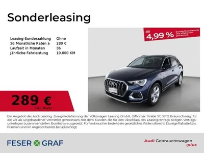 Audi Audi Q3 advanced 35 TFSI S tronic AHK Navi LED ACC im Auto Abo von LeasingTime