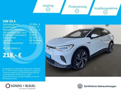 VW Volkswagen ID.4 Pro Performance *LED*KAM*Assist*SHZ* im Auto Abo von LeasingMarkt.de