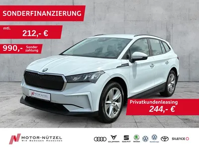 Skoda Skoda Enyaq iV 50 LOFT LED+NAV+APP+RFK+GRA+PDC+DAB+19" im Leasing von Null-Leasing