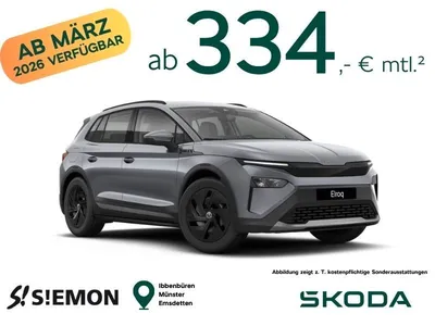 Skoda Skoda Elroq 60 Tour AHK ab März 2026 verfügbar im Auto Abo von Null-Leasing