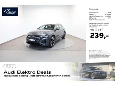 Audi Audi Q8 e-tron 55 quattro S line Matrix/22''/360/HUD im Auto Abo von LeasingMarkt.de