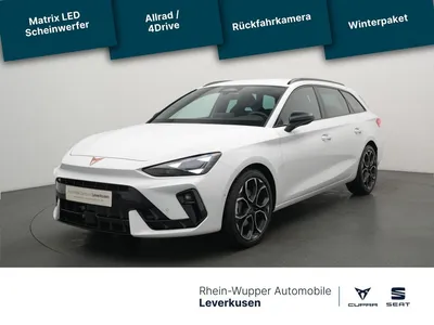 Cupra Cupra Leon Sportstourer DSG 4Drive MATRIX AHK KAM ACC im Leasing von Null-Leasing