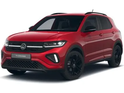 VW Volkswagen T-Cross 1.0 TSI DSG R-LINE BLACK STYLE *AHK*SOUND* inkl. Winterräder und Garantie im Auto Abo von LeasingMarkt.de