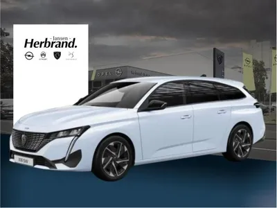 Peugeot Peugeot 308 SW Allure Hybrid 145 PS AT Weiß *GEWERBE* im Auto Abo von LeasingMarkt.de