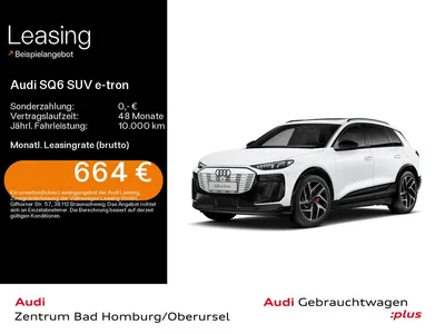 Audi Audi SQ6 SUV e-tron quattro*Navi*LED*Alu*HUD*B&O*PDC* im Auto Abo von Mobile.de
