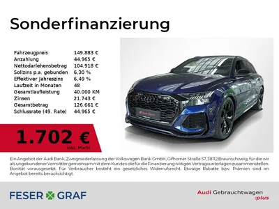 Audi AUDI RSQ8 441(600) kW(PS) tiptronic im Auto Abo von Null-Leasing