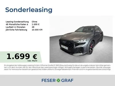 Audi Audi RS Q8 SUV perfor. tiptr. *Keramik*AHK*Pano* im Auto Abo von LeasingMarkt.de