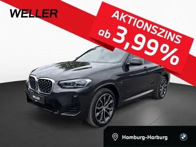 BMW BMW X4 xDr 30d M SPORT Laser,AHK,HUD,Lea.o.Anz.444,- im Leasing von Null-Leasing