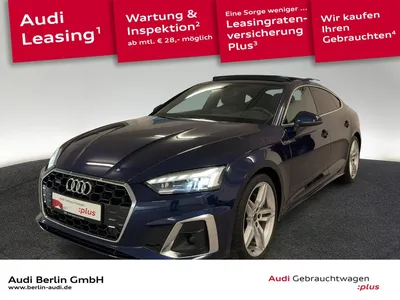 Audi Audi A5 Sportback S line 40 TDI qu.S tr. RFK PANO B&O im Leasing von Null-Leasing