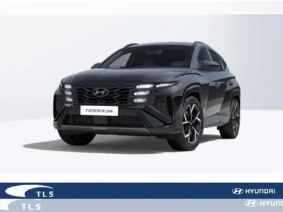 Hyundai Hyundai Tucson N-Line "Gewerbe" 118KW DCT schwarz 2WD Pano, Sitzpaket, Assistenzpaket im Auto Abo von LeasingMarkt.de