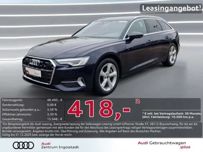 Audi Audi A6 Avant 45 TFSI qu MATRIX Pano AHK ACC advanced im Auto Abo von LeasingMarkt.de