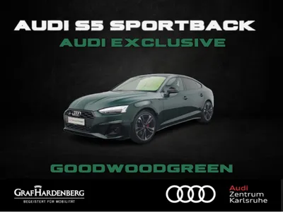 Audi Audi S5 Sportback *Goodwoodgrün* Individuallackierung *sofort Verfügbar* im Auto Abo von LeasingTime