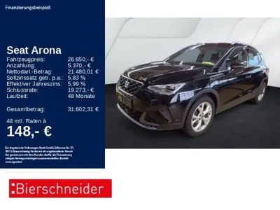 Seat Seat Arona 1.5 TSI DSG FR AHK LED ACC CAM SHZ im Auto Abo von LeasingMarkt.de