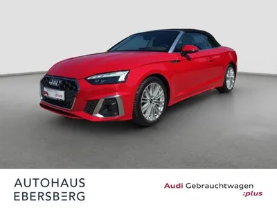Audi Audi A5 Cabriolet S line 40 TDI qu 5JGar MATRX virtual 360° Leder im Auto Abo von LeasingMarkt.de