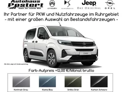 Opel Opel Combo 1.5 Diesel 96kW N1 Edition Auto im Auto Abo von LeasingMarkt.de