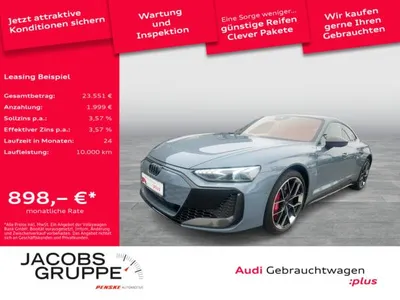 Audi Audi RS e-tron GT Facelift/Carbon/189UPE/Laser/HuD/360°/S-Sitze pro im Leasing von LeasingMarkt.de