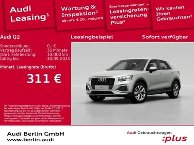 Audi Audi Q2 Advanced 35 TFSI S tr. AHK MATRIX NAVI VIRTC im Auto Abo von LeasingMarkt.de