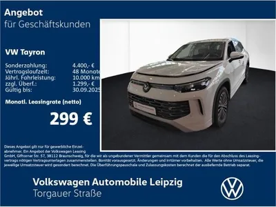 VW Volkswagen Tayron Elegance 1.5 l eTSI DSG*AHK*NAVI im Auto Abo von LeasingMarkt.de