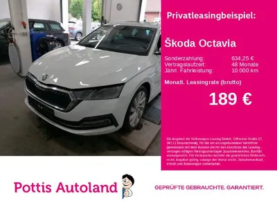 Skoda Skoda Octavia Combi 2.0 TDI DSG STYLE PANO AHK NAVI Hu im Leasing von Null-Leasing