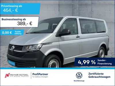 VW Volkswagen T6.1 Caravelle 2.0TDI DSG 2xPDC+MFL+DAB+8-SITZER im Auto Abo von Null-Leasing