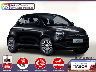 Fiat Fiat 500e 42kWh Klimaaut. Nav PDC Kam CarPlay KeylGo im Leasing von 9drive