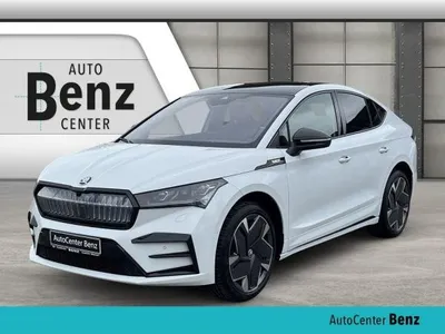 Skoda Skoda ENYAQ COUPE RS ACC*AHK*APP*MATRIX*CRYSTAL*STNDHZ im Auto Abo von LeasingMarkt.de