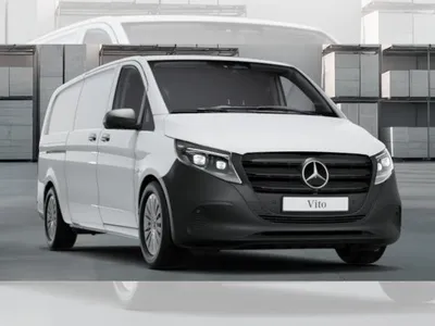 Mercedes Mercedes-Benz Vito 116 Kasten PRO Extralang | SOFORT VERFÜGBAR | LED | AHK | Navi | Automatik | Park Paket | Fahrassist im Auto Abo von LeasingMarkt.de