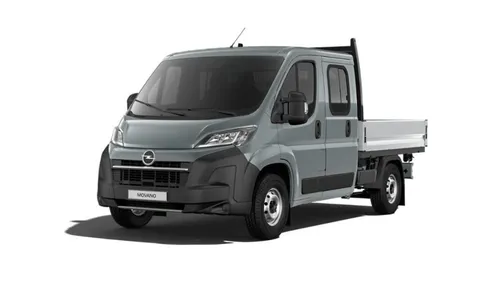 Opel Opel Movano Pritschenwagen Doppelkabine L3 3.5t verstÃ¤rkt Opel 2.2 BlueHDi 180 132 kW (180 PS) 8-Gang Automatikgetriebe im Auto Abo von Faaren