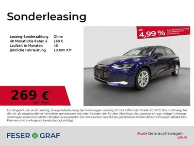 Audi Audi A3 Sportback Advanced 30 AHK Navi APP PDC LED 17 im Auto Abo von LeasingMarkt.de