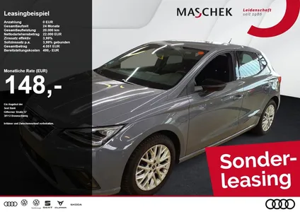 Seat Seat Ibiza FR DSG Sonderleasing Navi Sitzh. RearView im Leasing von Null-Leasing