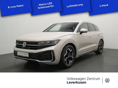 VW Volkswagen Touareg R-Line LEDER SITZBELÜFTUNG AHK LUFT im Leasing von Null-Leasing
