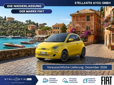 Fiat Fiat 500e Cabrio LA PRIMA im Leasing von Null-Leasing