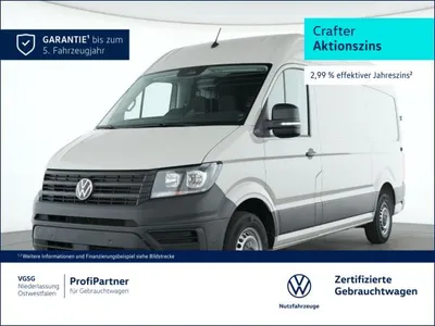 VW Volkswagen Crafter Kasten Mittel Navigation Rear View Klima im Leasing von LeasingMarkt.de