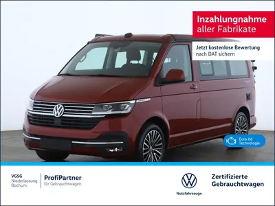 VW Volkswagen T6 California Ocean TDI DSG NAVI DCC AHK RFK LED im Auto Abo von LeasingTime