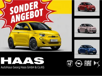 Fiat Fiat 500e 🚀La Prima⚡–🔥 MEGA-DEAL! 🔥 E-Pämie in Höhe von 4.000,00 im Leasing von LeasingMarkt.de