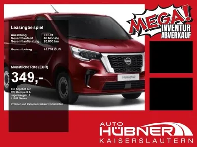 Nissan Nissan Primastar Kombi Tekna Navi|360-Kamera|Sitzheizung im Leasing von LeasingMarkt.de