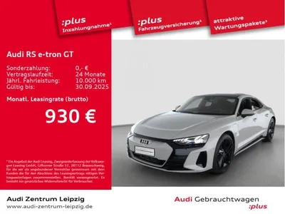 Audi Audi RS e-tron GT qu. *Laserlicht*Pano*HuD*Air*B&O* im Auto Abo von LeasingMarkt.de