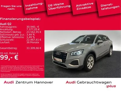 Audi Audi Q2 advanced 35 TFSI Standh. Matrix Kamera AHK virtual im Auto Abo von LeasingMarkt.de