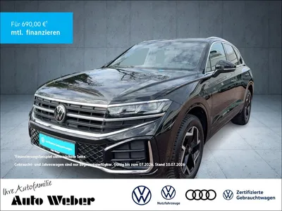 VW Volkswagen Touareg 3.0TDI R-Line Matrix Luft HUD Keyless AH im Leasing von Null-Leasing