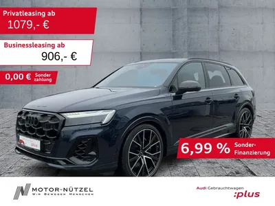 Audi Audi SQ7 TFSI QU MATRIX+NAV+HuD+B&O+RFK+AIR+AHK+PANO im Leasing von Null-Leasing