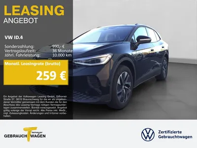 VW Volkswagen ID.4 PURE LM19 WÄRMEPUMPE NAVI SITZH im Auto Abo von Mobile.de