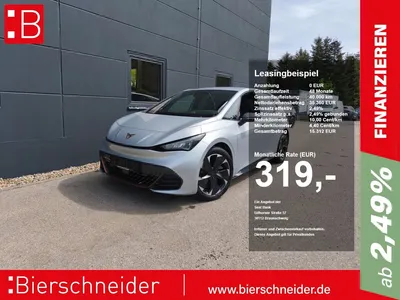 Cupra Cupra Born 77 kWh ab 319.- 1.590.-Anzahlung ALLWETTER im Leasing von Null-Leasing
